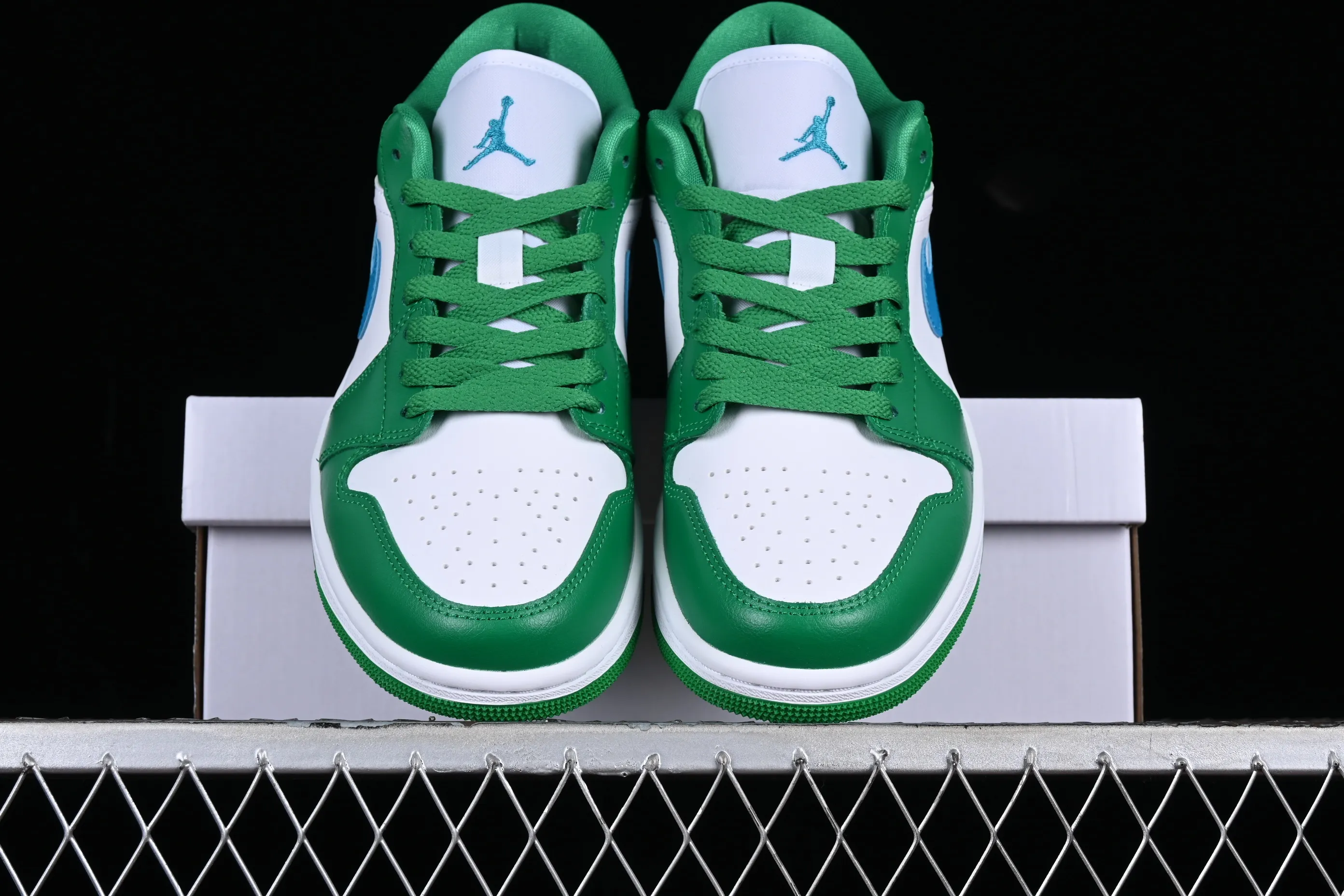 All categories Air Jordan Jordan series basketball shoes Air Jordan 1 Low G version pure original Air Jordan 1 Low "White Green" AJ1 Joe 1 white green low-top basketball shoes DC0774-304